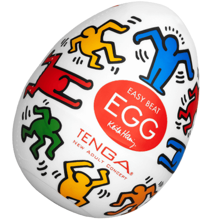 Tenga Egg Dance by Keith Haring